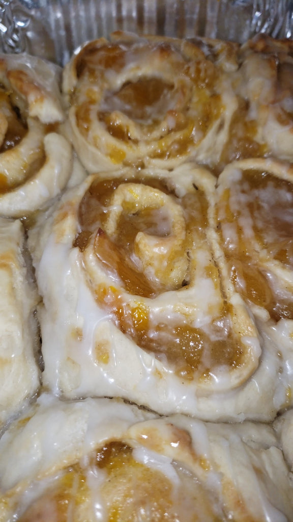 Peach Cobbler Roll